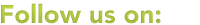 Follow us on: